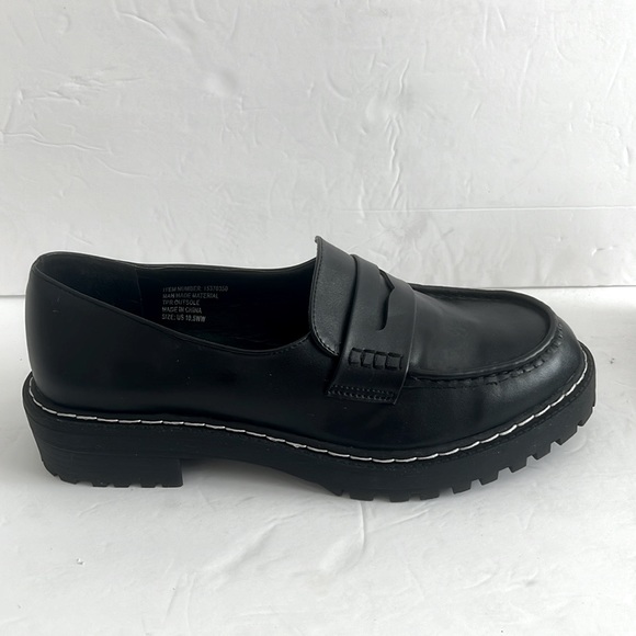 TORRID Shoes Women’s Chunky Lug Loafers Chunky Block Heel Shoes Size 10.5WW New - Picture 5 of 8